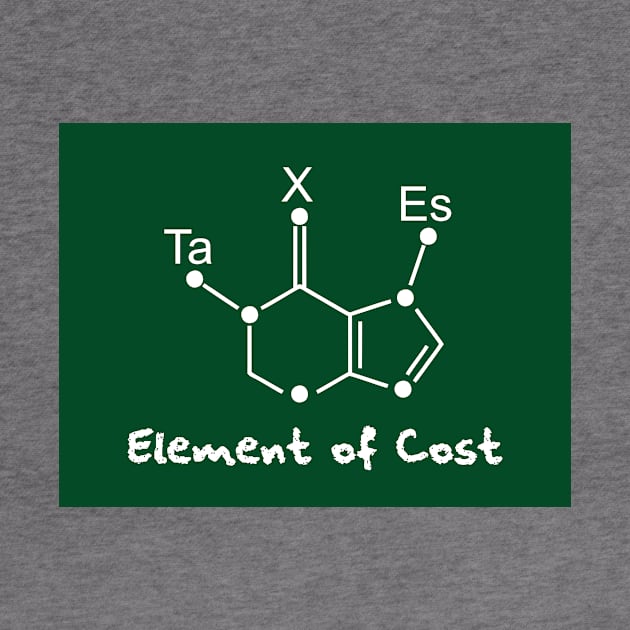 chemical formula of taxes by Typography Dose